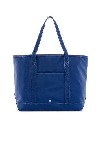 Maxi Tote Coated Canvas Blue Bell