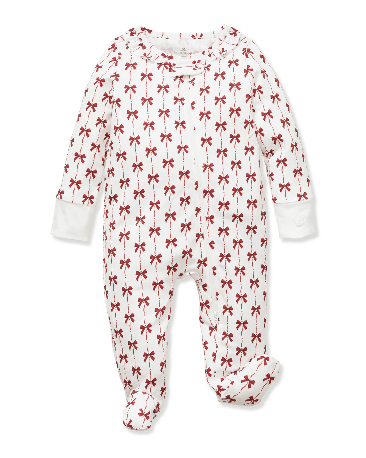 Baby's Pima Romper in Blissful Bows - soft and stylish baby outfit for comfort and cuteness.