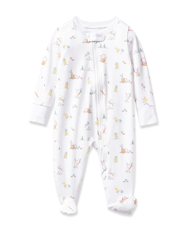 Baby's Pima Romper in Easter Frolic