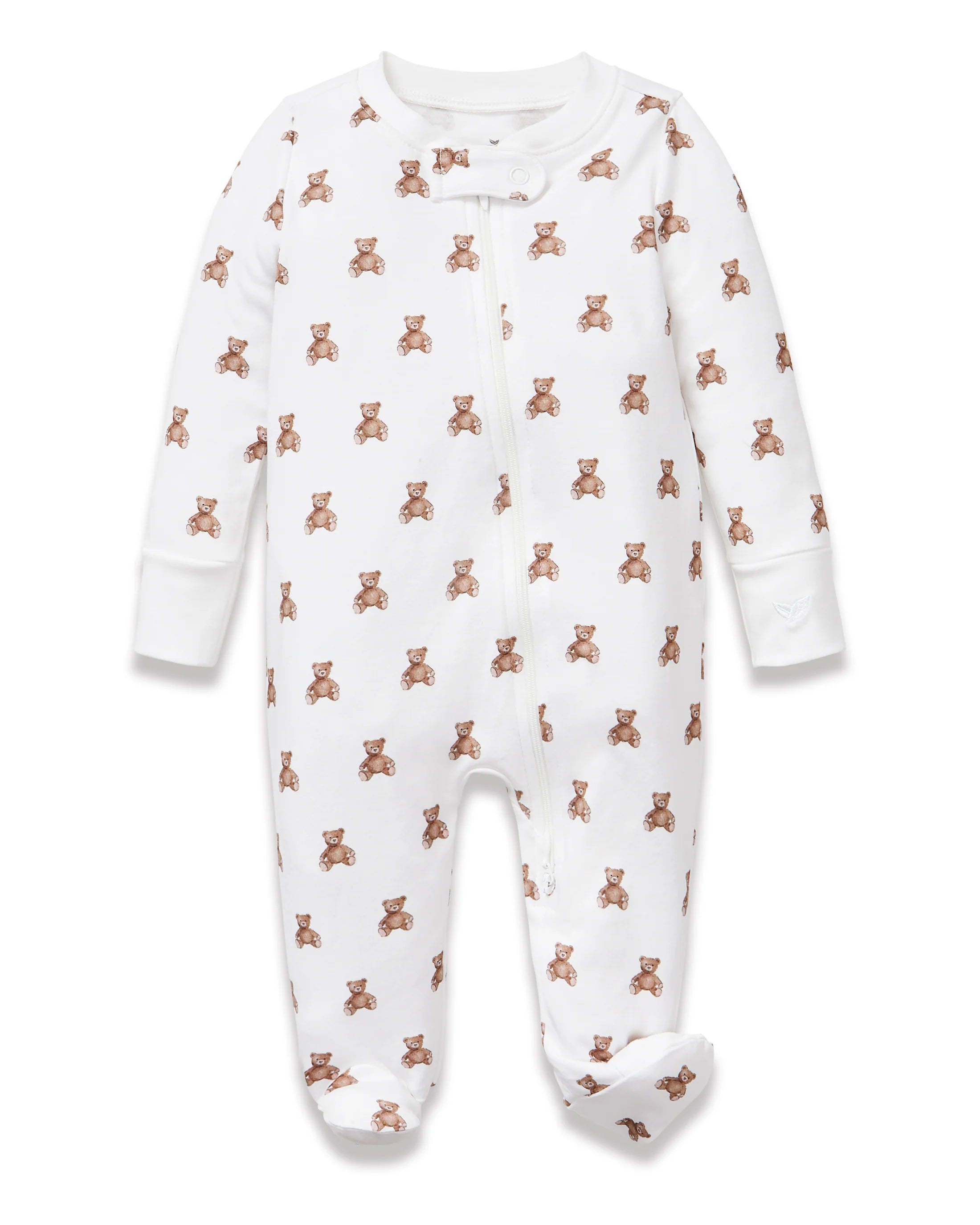Baby's Pima Footie Romper- Teddy Tales SS26