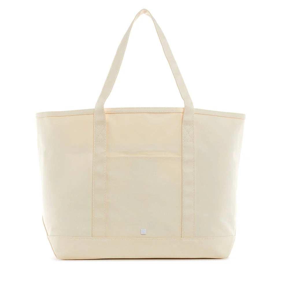 Maxi Tote Coated Canvas Natural