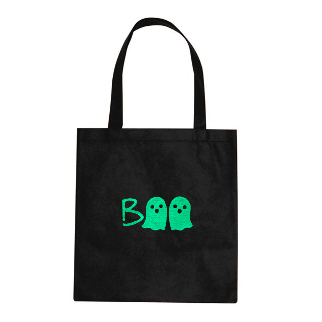 Halloween Black Boo Bag - Glow in the Dark