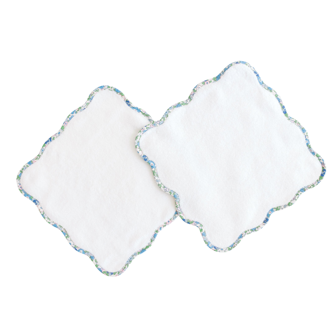 Washcloth – Blue Floral