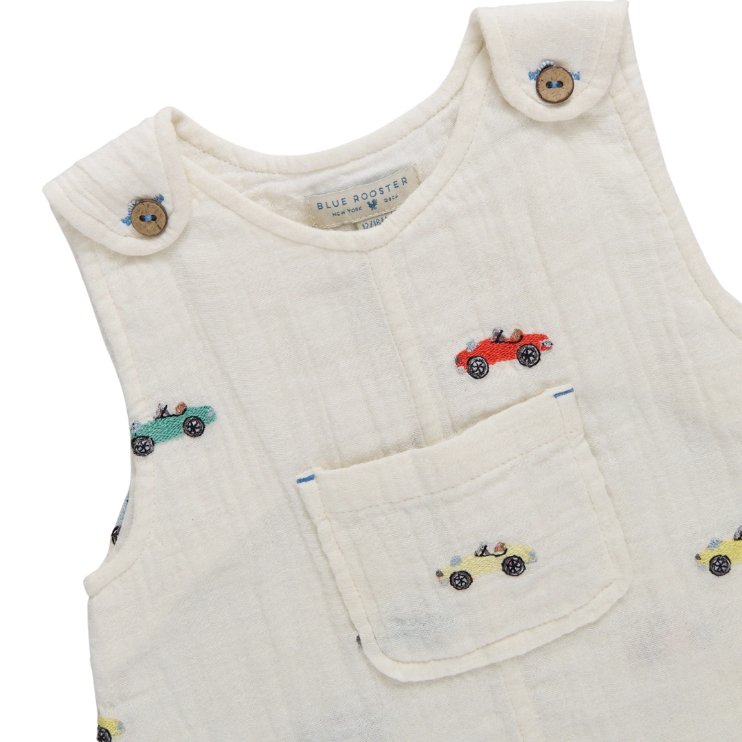 Baby Boy Noah Jumper- Vintage Car