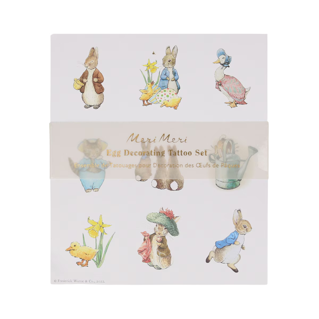 Peter Rabbit In The Garden Egg Decorating Tattoos
