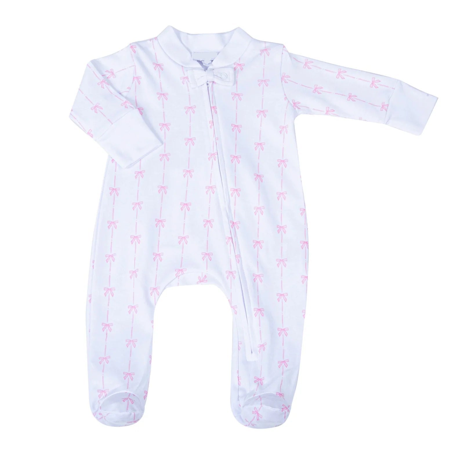 Amelia's Classics Pink Zipper Pajamas