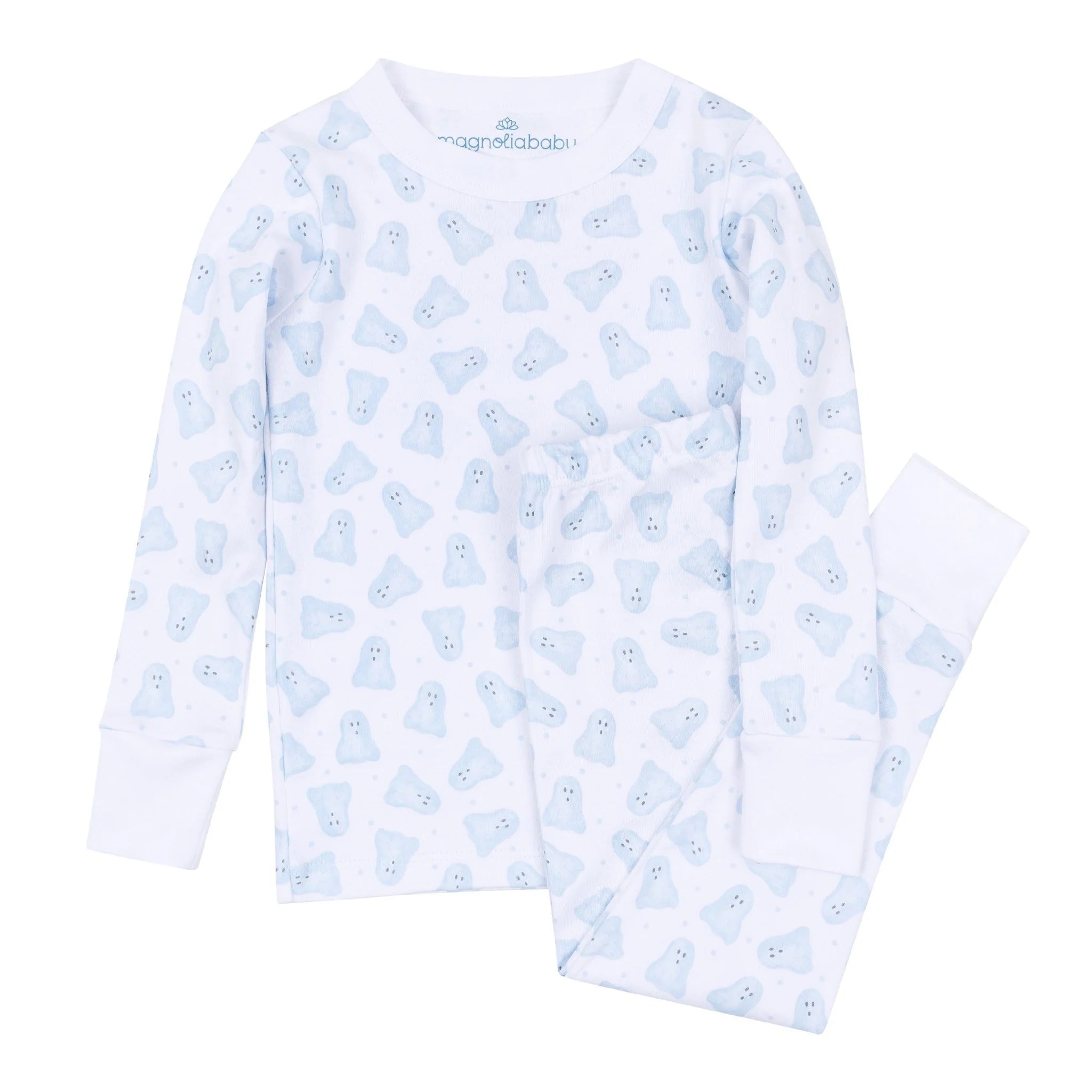 Baby Boo Light Blue Long Pajamas F26