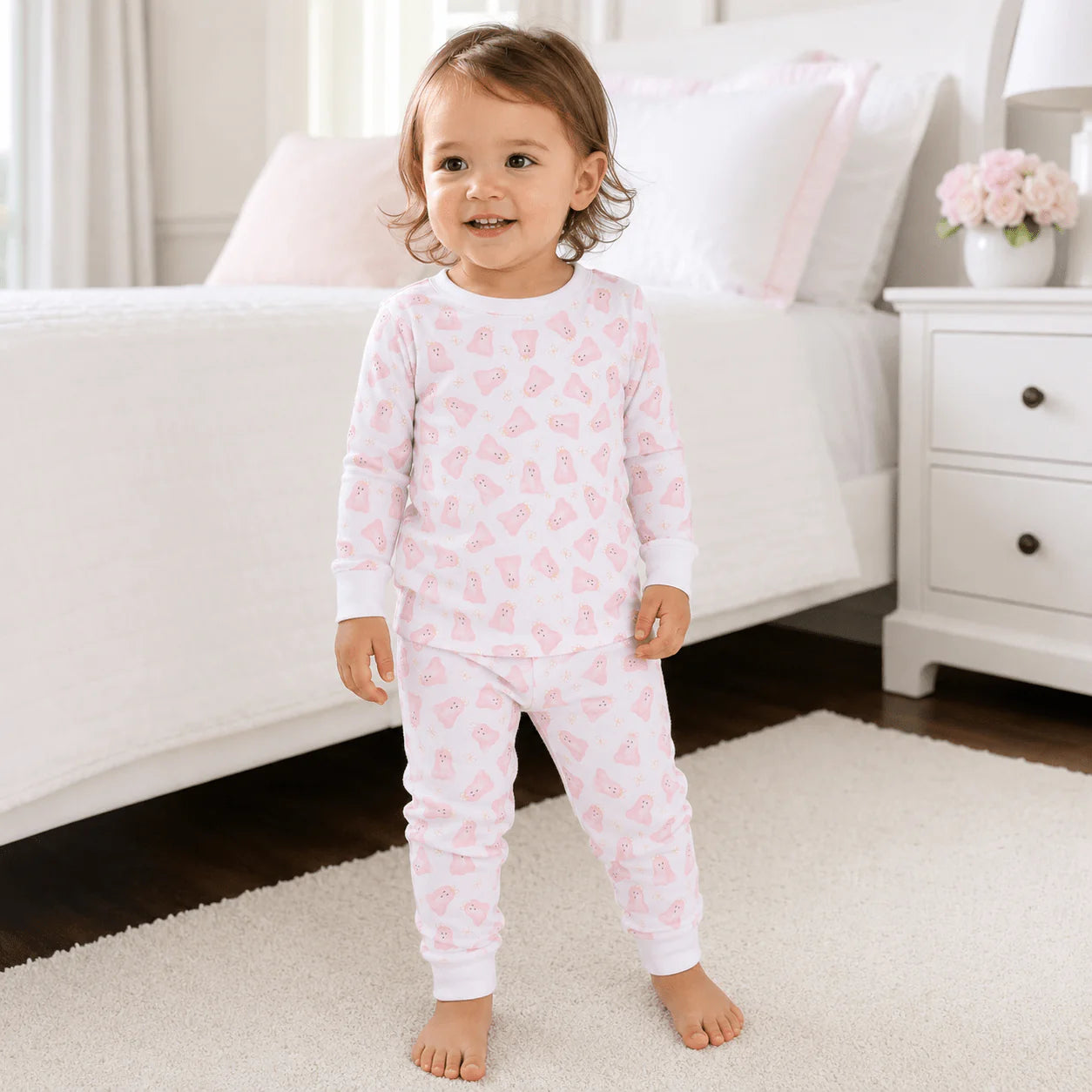 Baby Boo Pink Long Pajamas F26