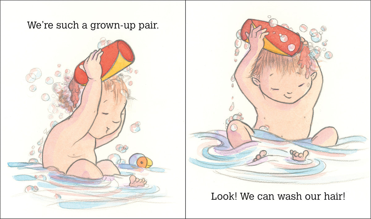 Bathtime for Twins