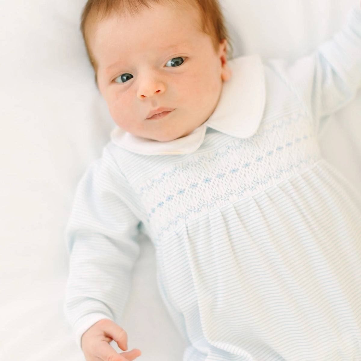 Benjamin Smocked Footie F26