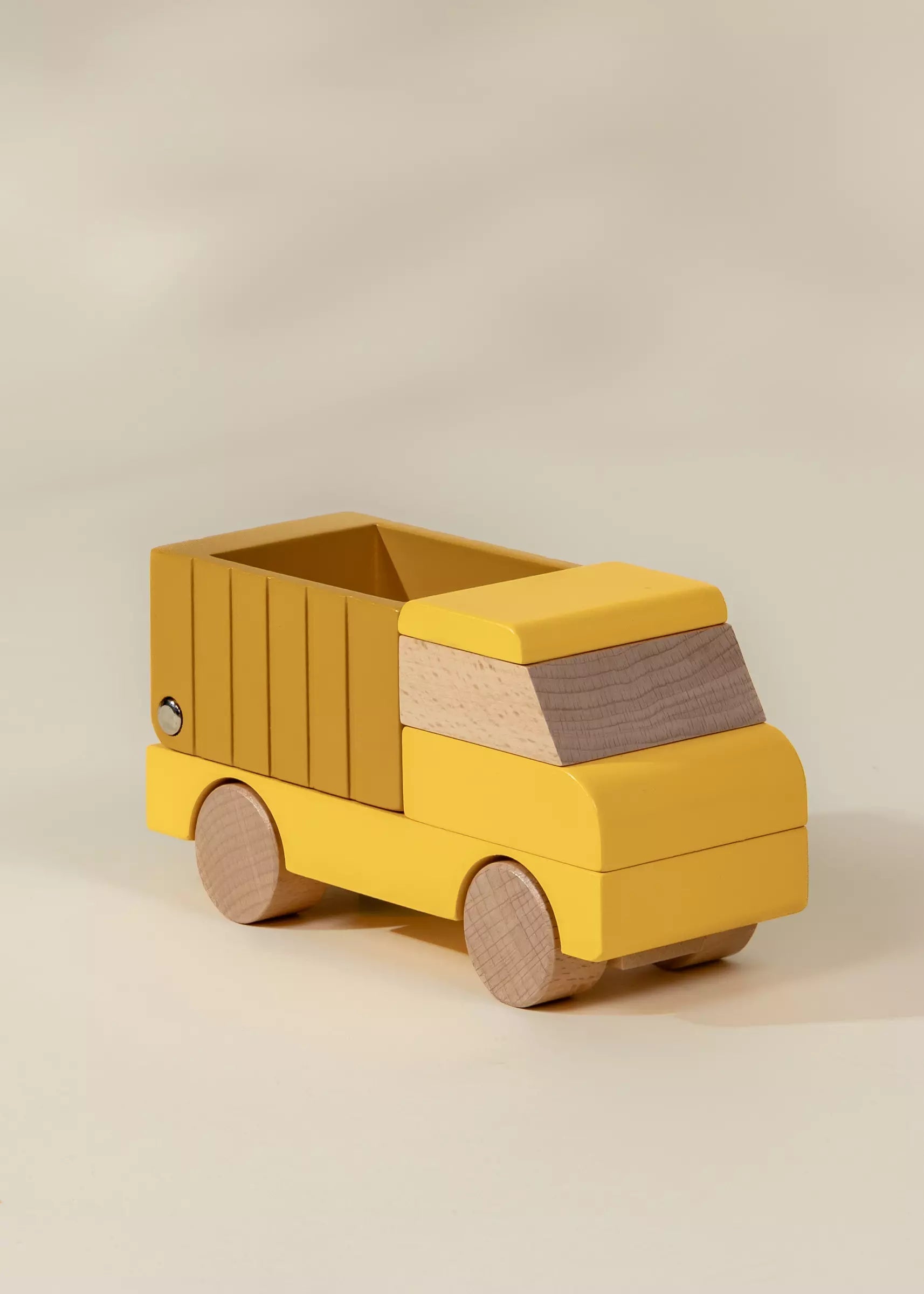 Wooden Construction Vehicle - Dump Truck