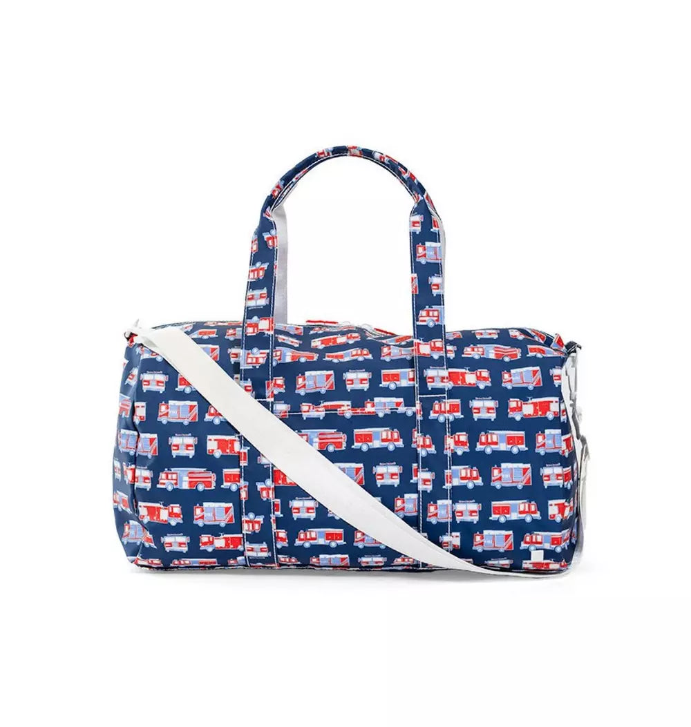 Weekender Duffle Bag in Fire Engines