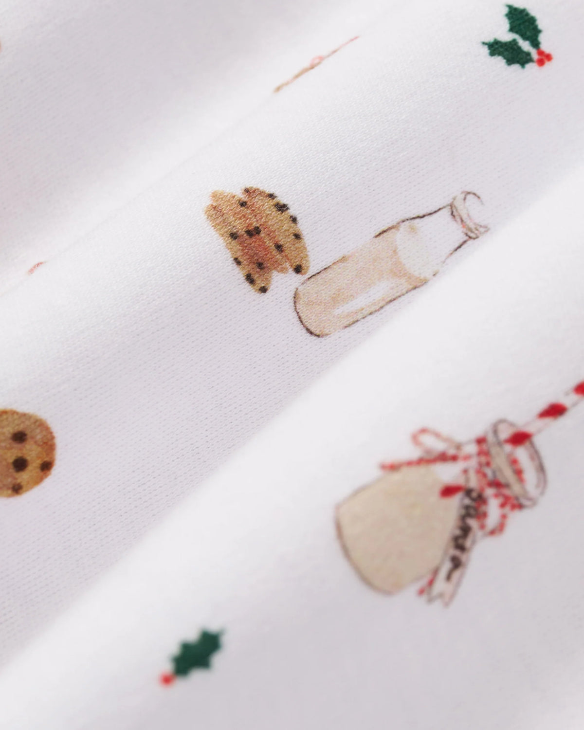 Kid's Pima Snug Fit Pajama Set in Yuletide Treats