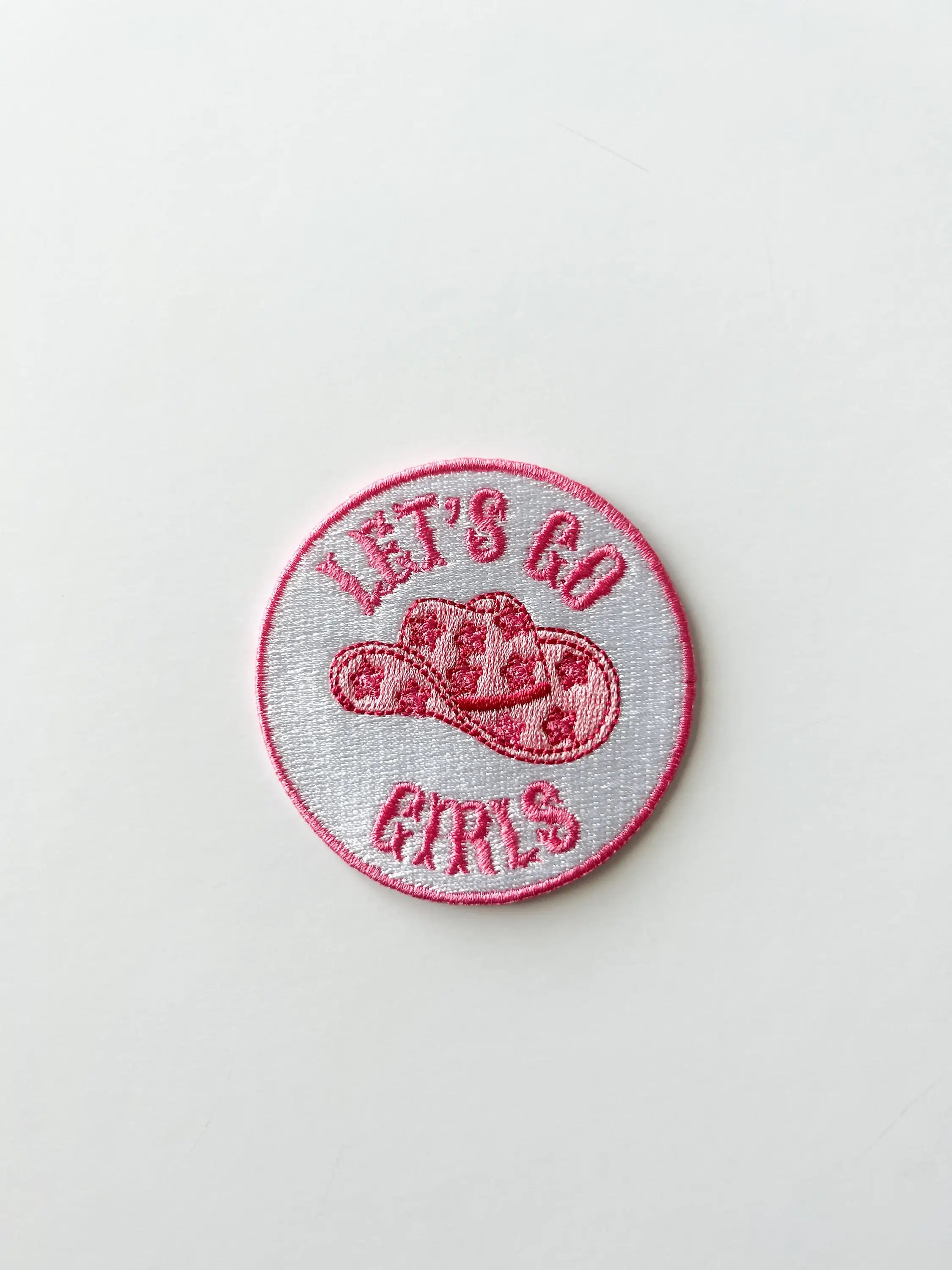 Let's Go Girls Iron-On Patch Western Nashville Country Music