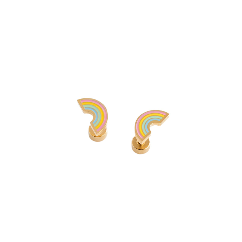 Pastel Rainbow Earrings