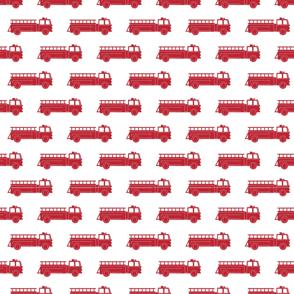 Jack Boys Pajama Pant Set-Fire Engine