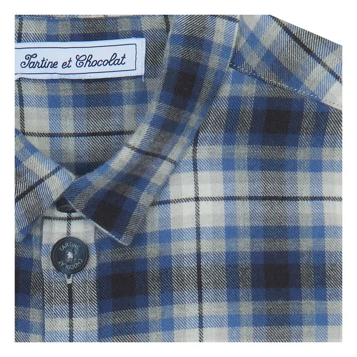 Overshirt Grey Average Check