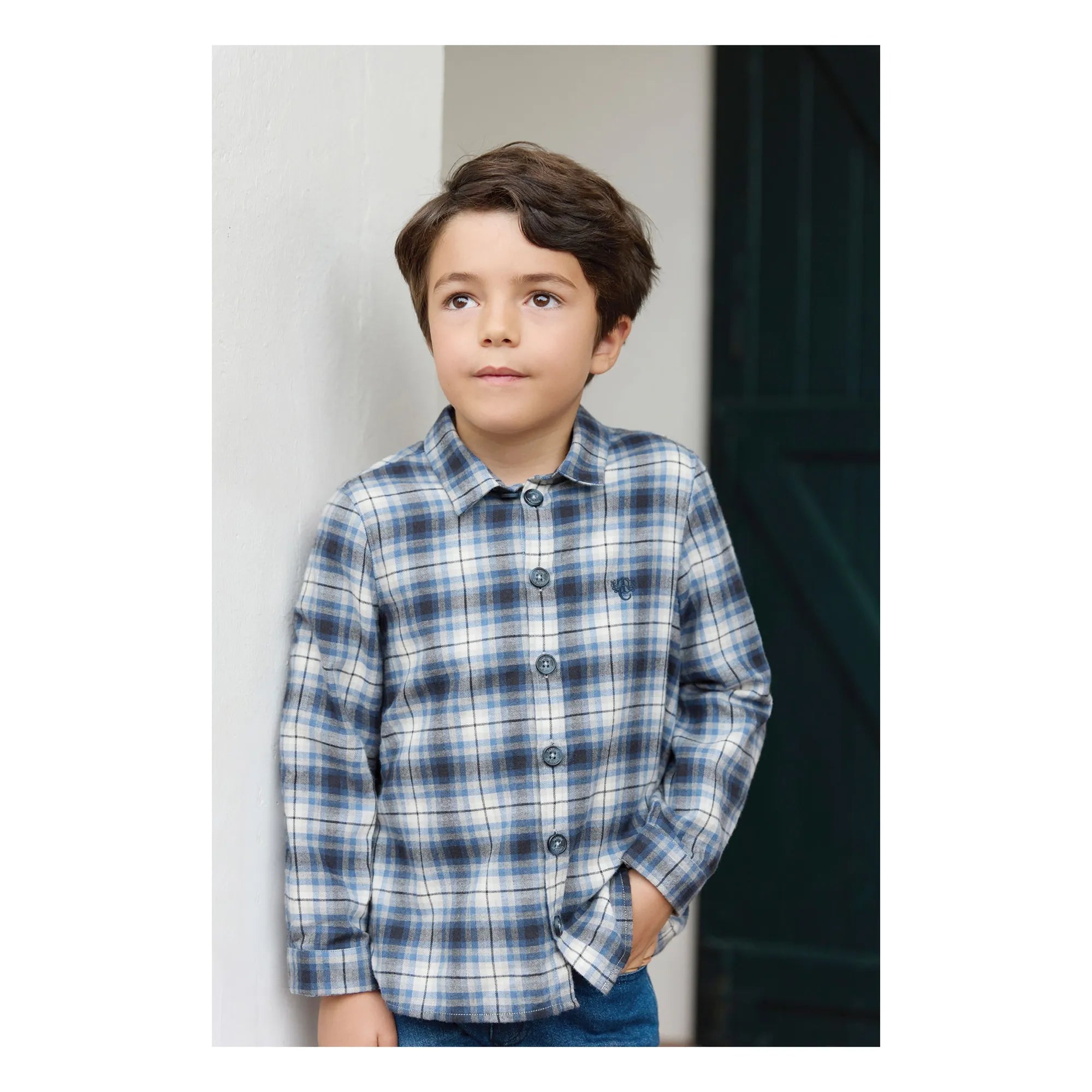 Overshirt Grey Average Check