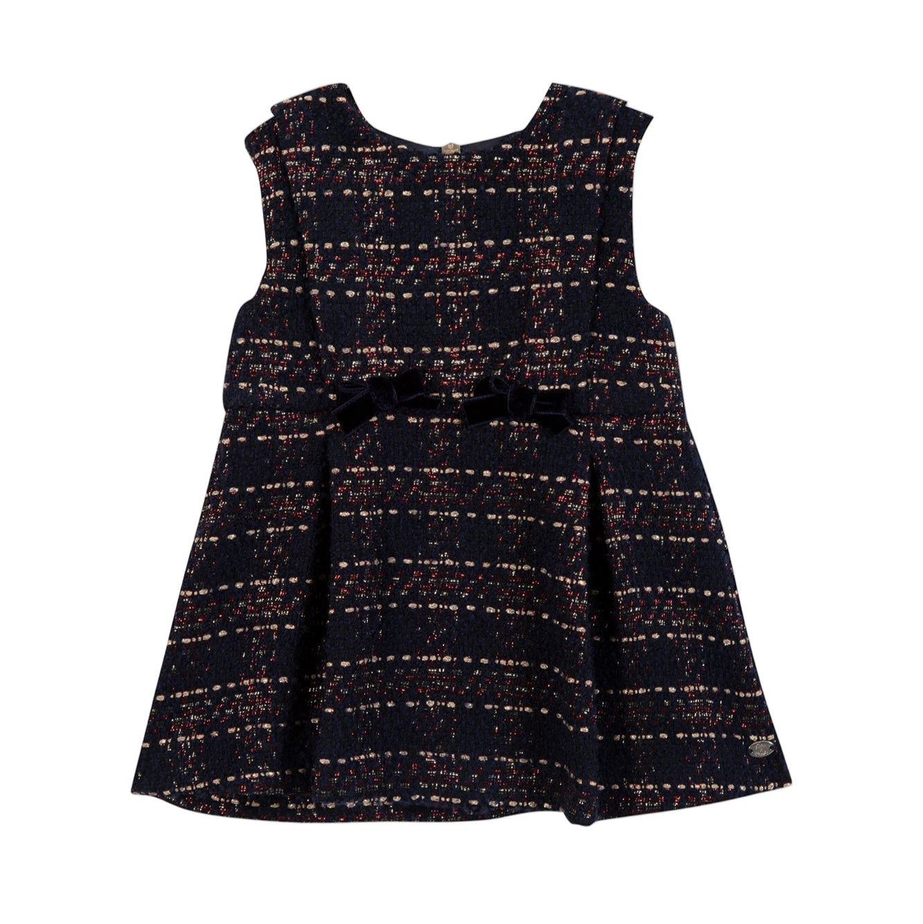 Dress Navy with knots