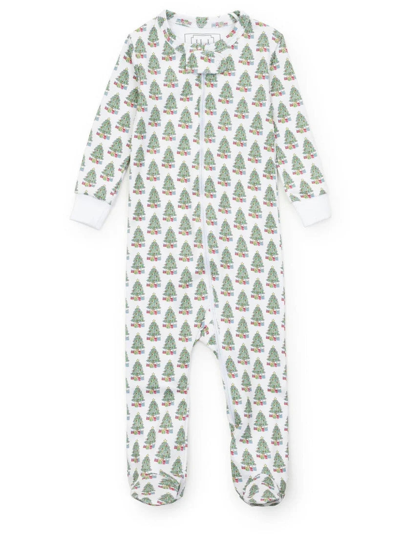 Parker Zipper Pajama-Under the Christmas Tree
