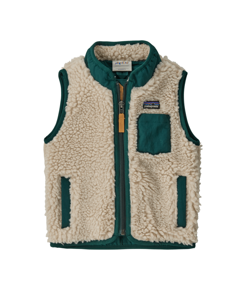 Baby Retro X Vest Natutal Casade Green