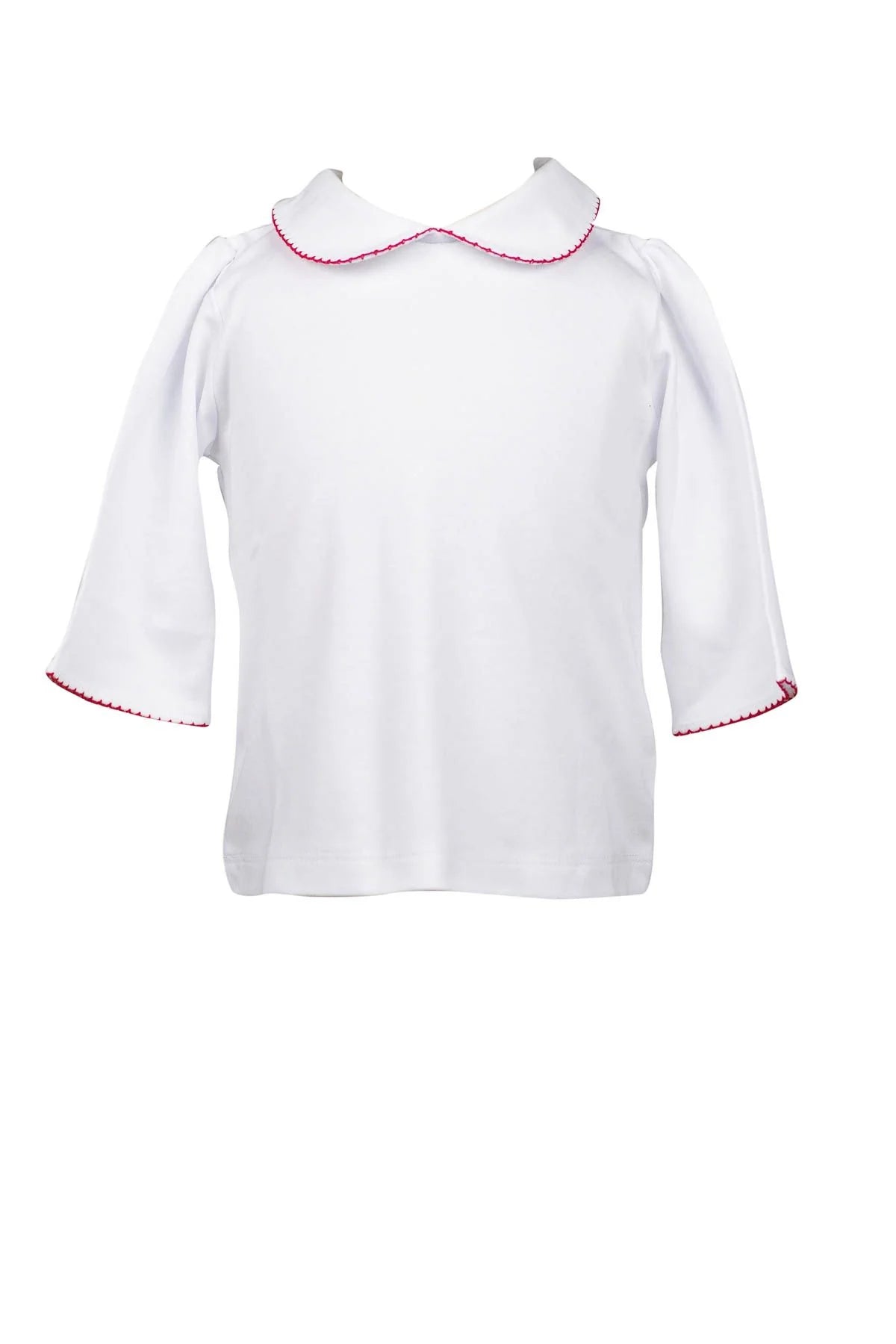 3/4 Sleeve Shirt w/ Red Trim F26