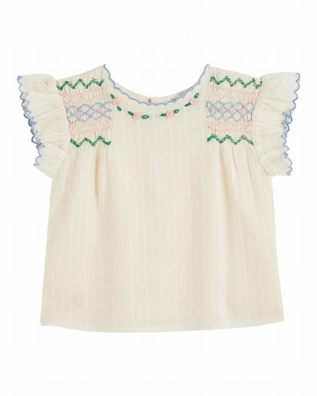 PASTEL BLOUSE BRODEE SMOCKS MAIN