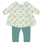 Outfit Long in Emerald