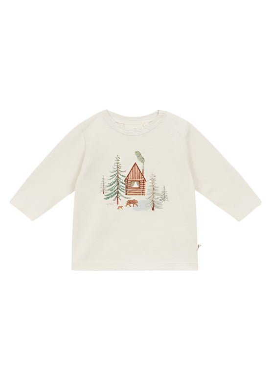 Godfry Graphic Tee with Cabin