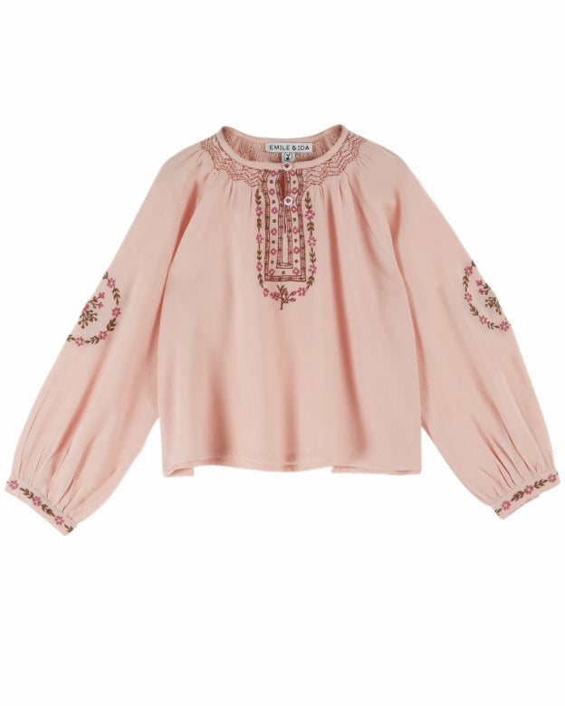 Brodee Blouse Ethnique in Peony