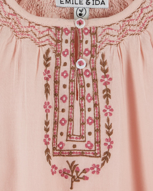 Brodee Blouse Ethnique in Peony