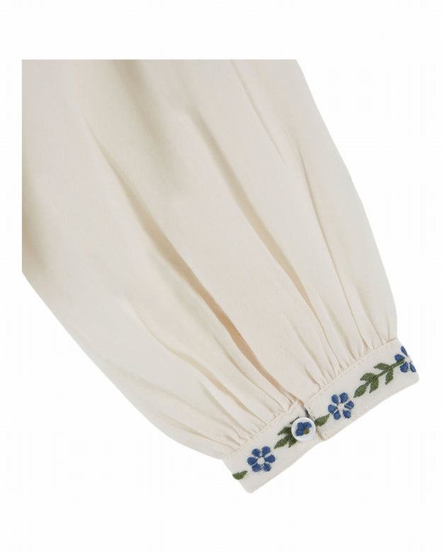 Brodee Blouse Ethnique in Creme