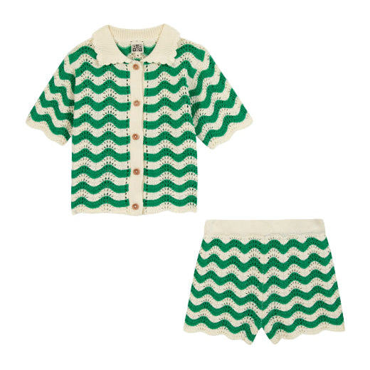 GILET NINON and SHORT NINE SET