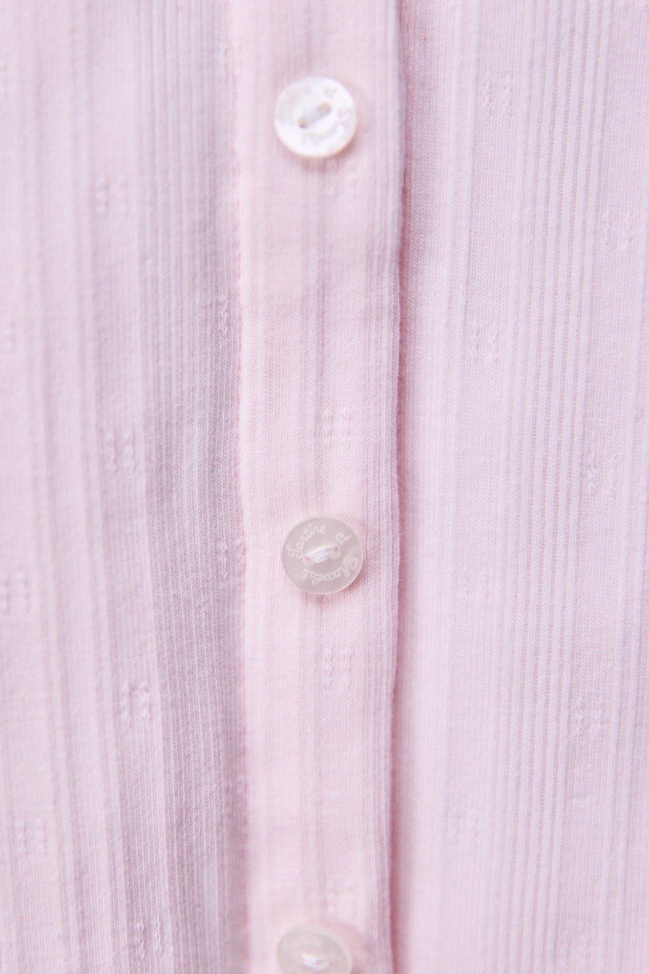 Collared LS Woven One piece Rose F26