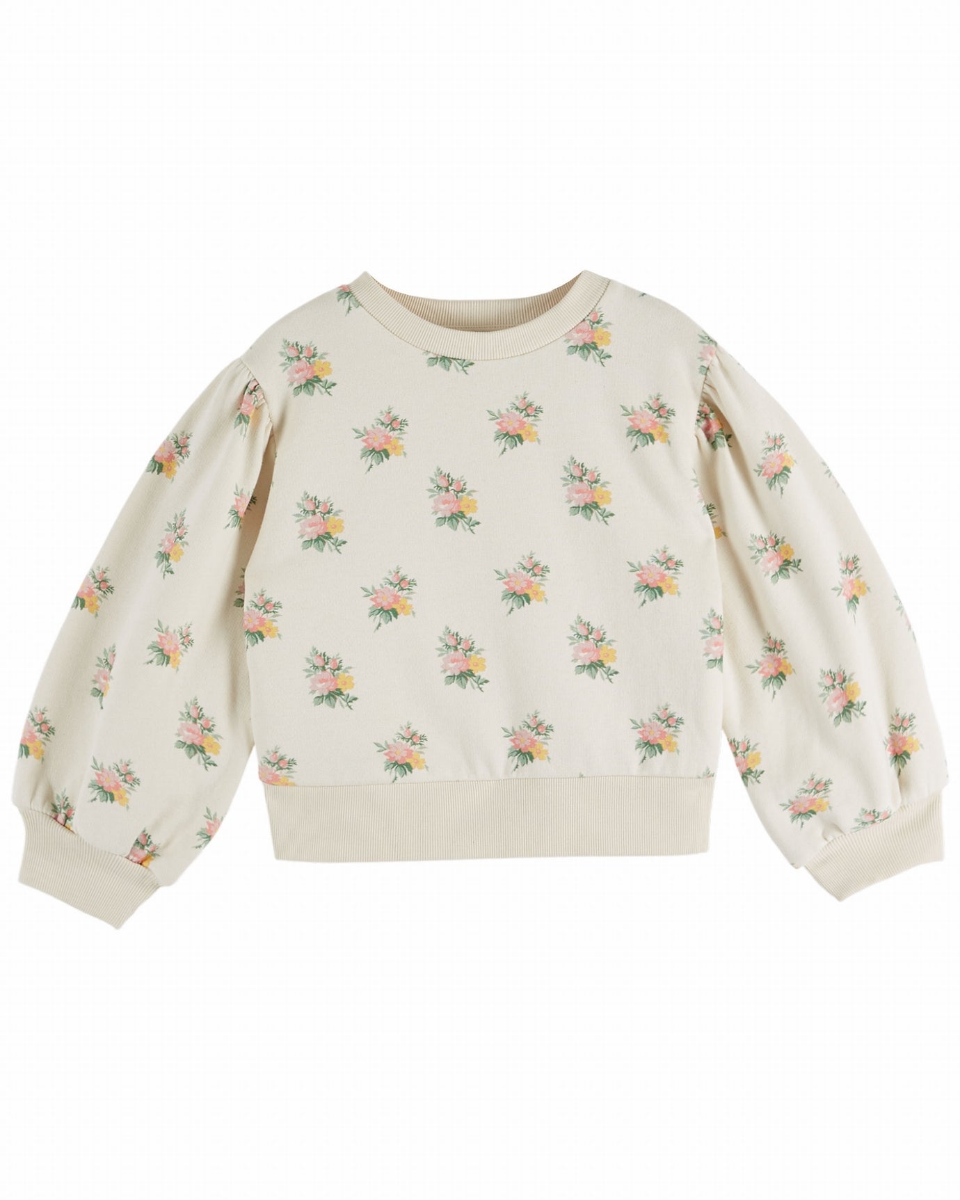 LS Sweatshirt w/ Floral Print F26