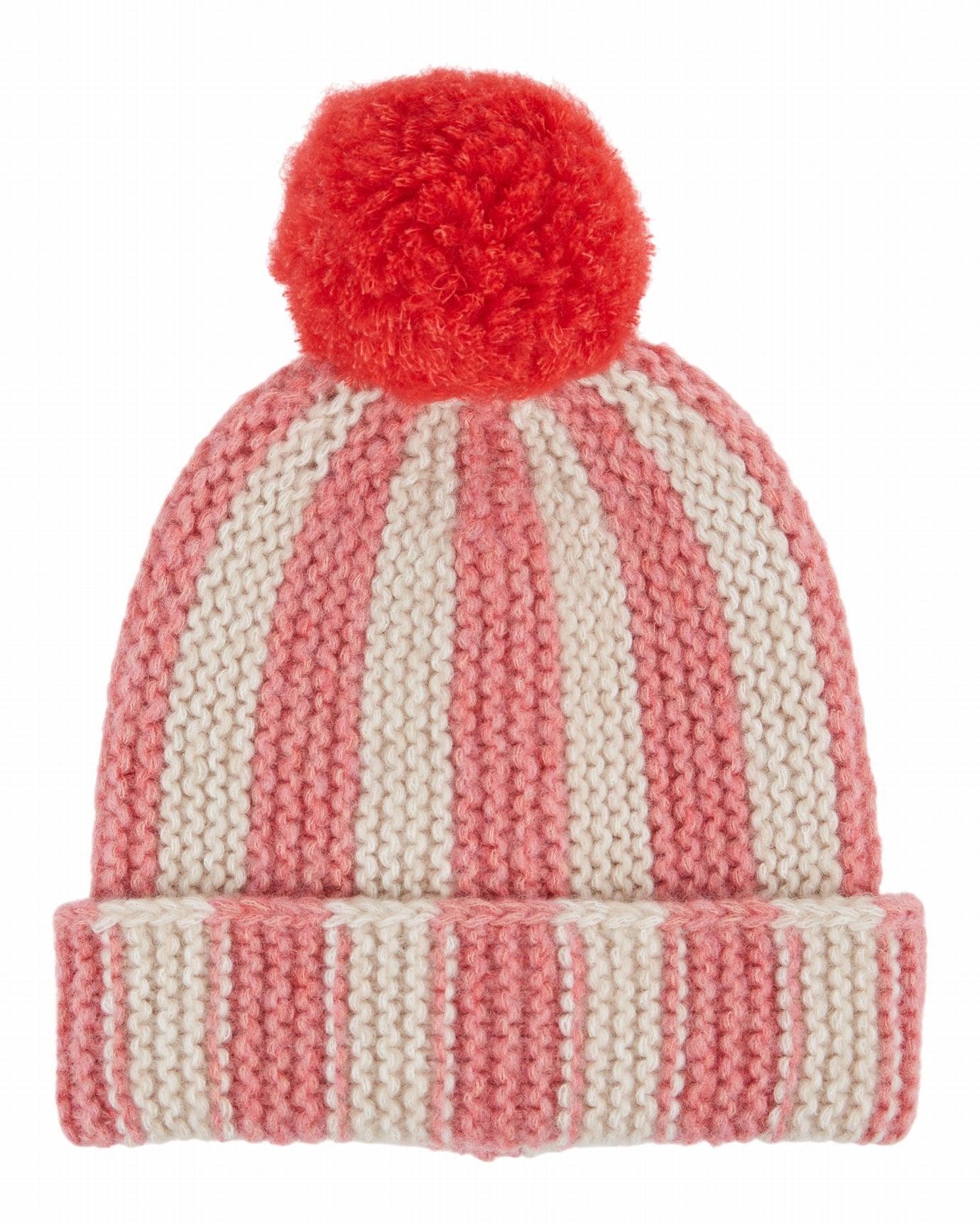 Striped Knit Hat F26