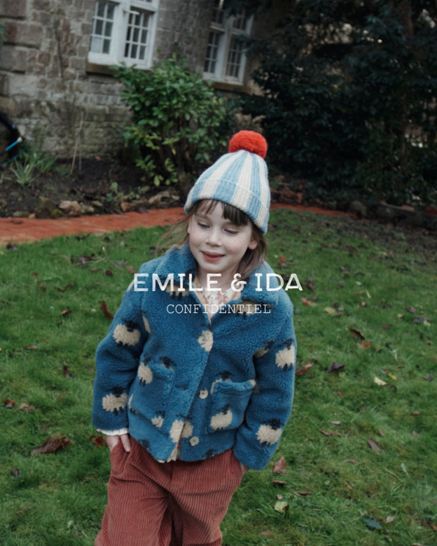 Striped Knit Hat F26