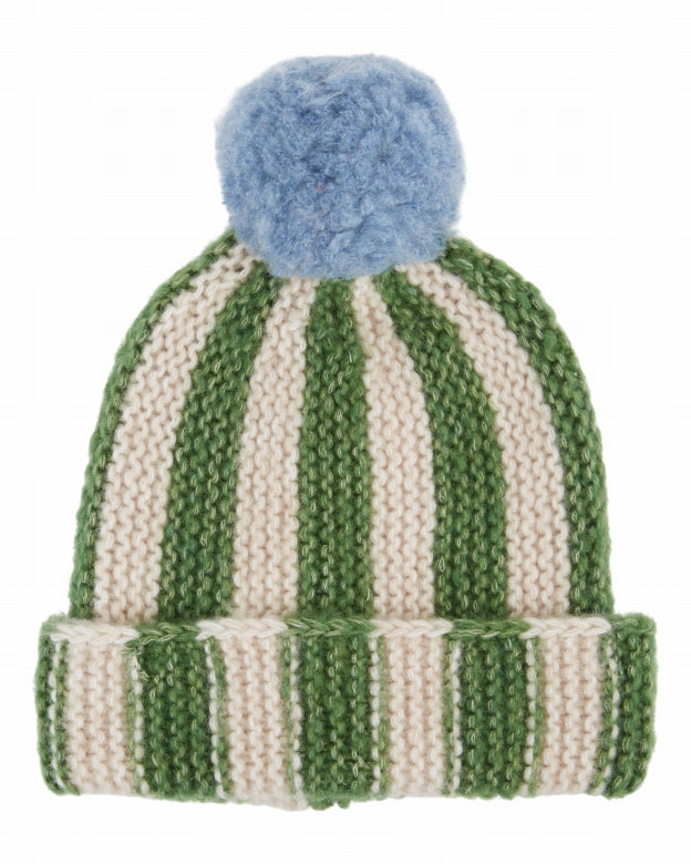 Striped Knit Hat F26