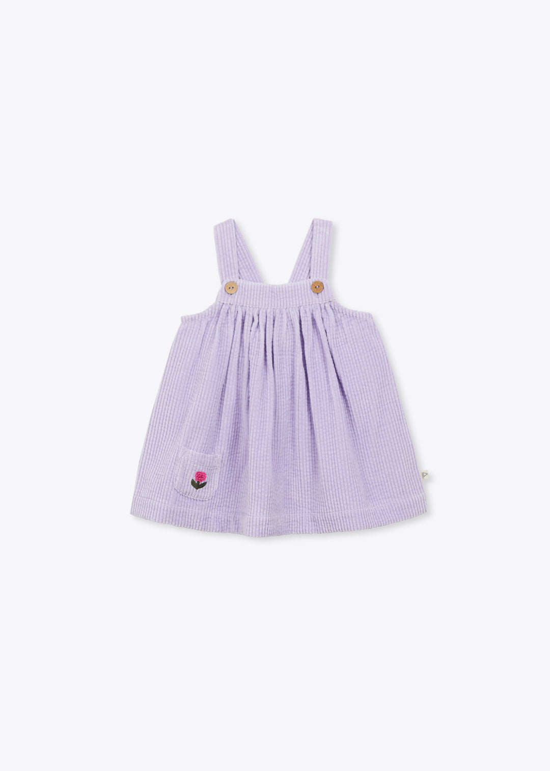 Baby Girl Corduroy Overall Dress Lilac F26