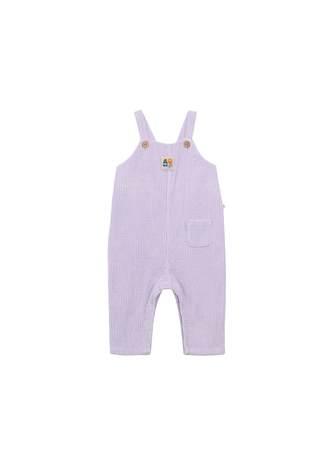 Baby Girl Corduroy Overall Lilac F26