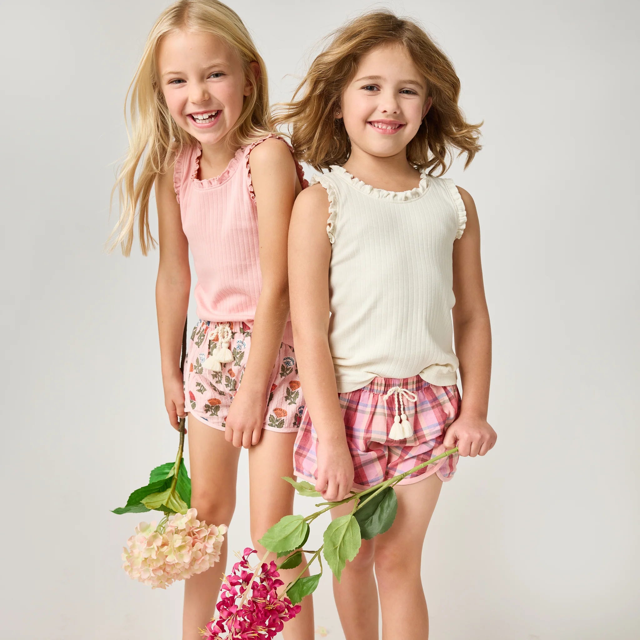 Girls Millie Short Multi Flower Drop
