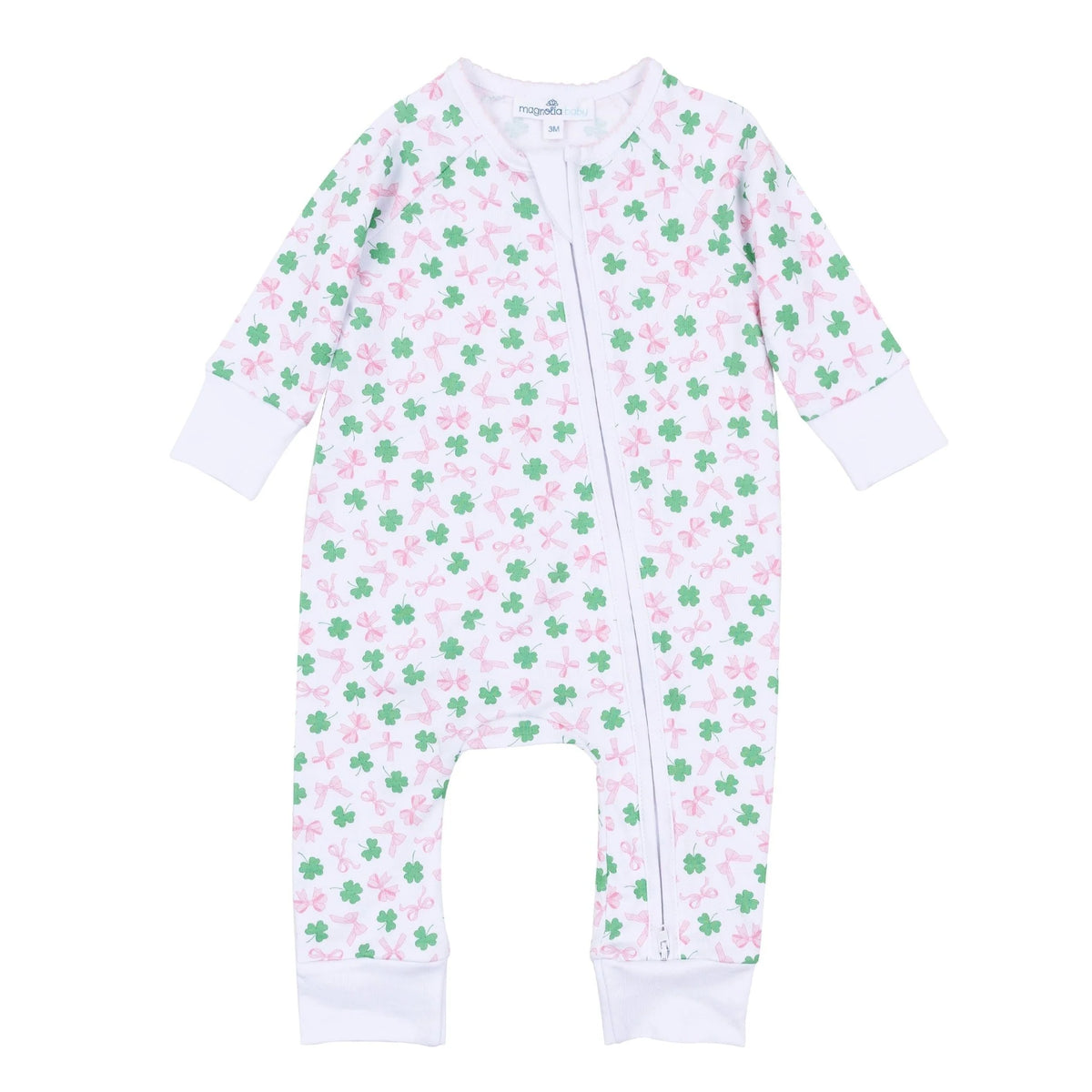Sweet Clover Print Zip Playsuit F26