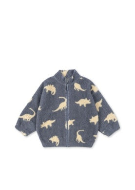 Jody Teddy Jacket-Dino Mist