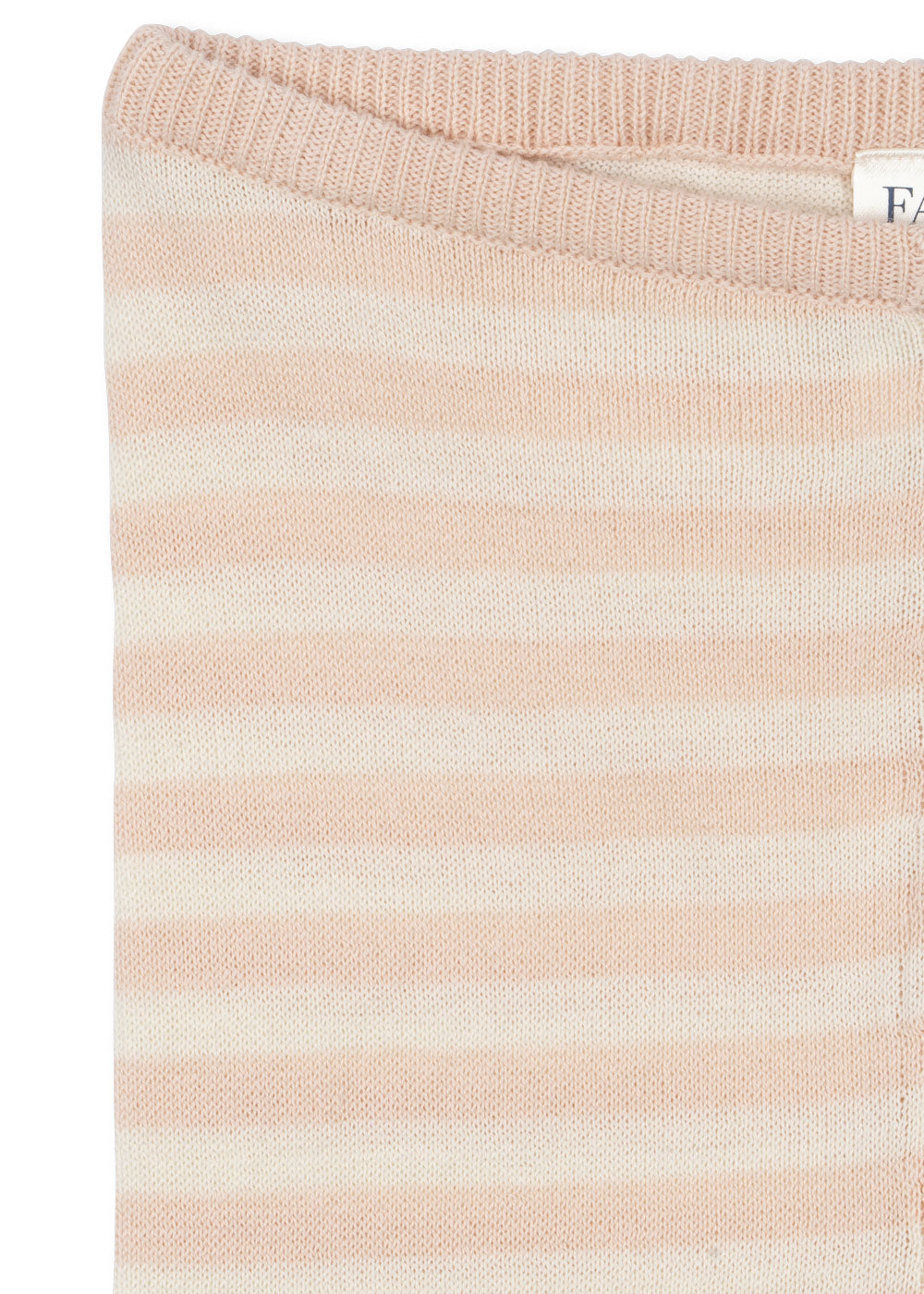 Organic Cotton Two Piece Set Pink Stripe