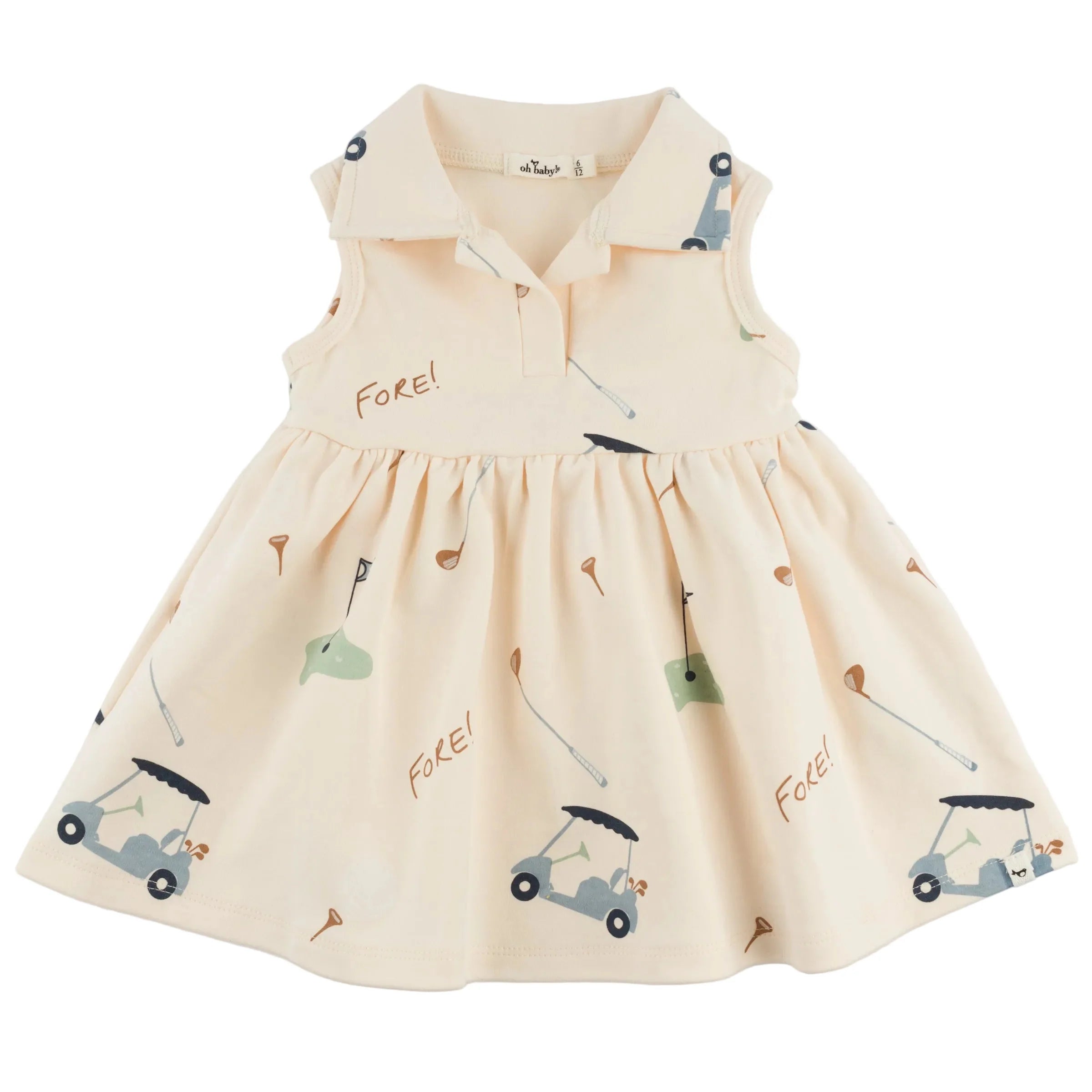 Golf Print Lexi Dress