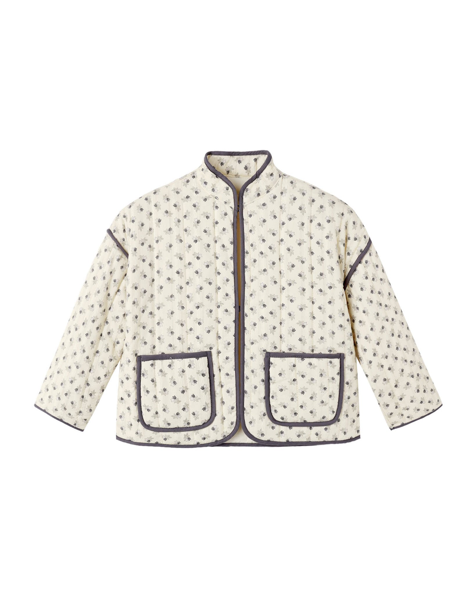 Quilted Jacket Vintage Fleur