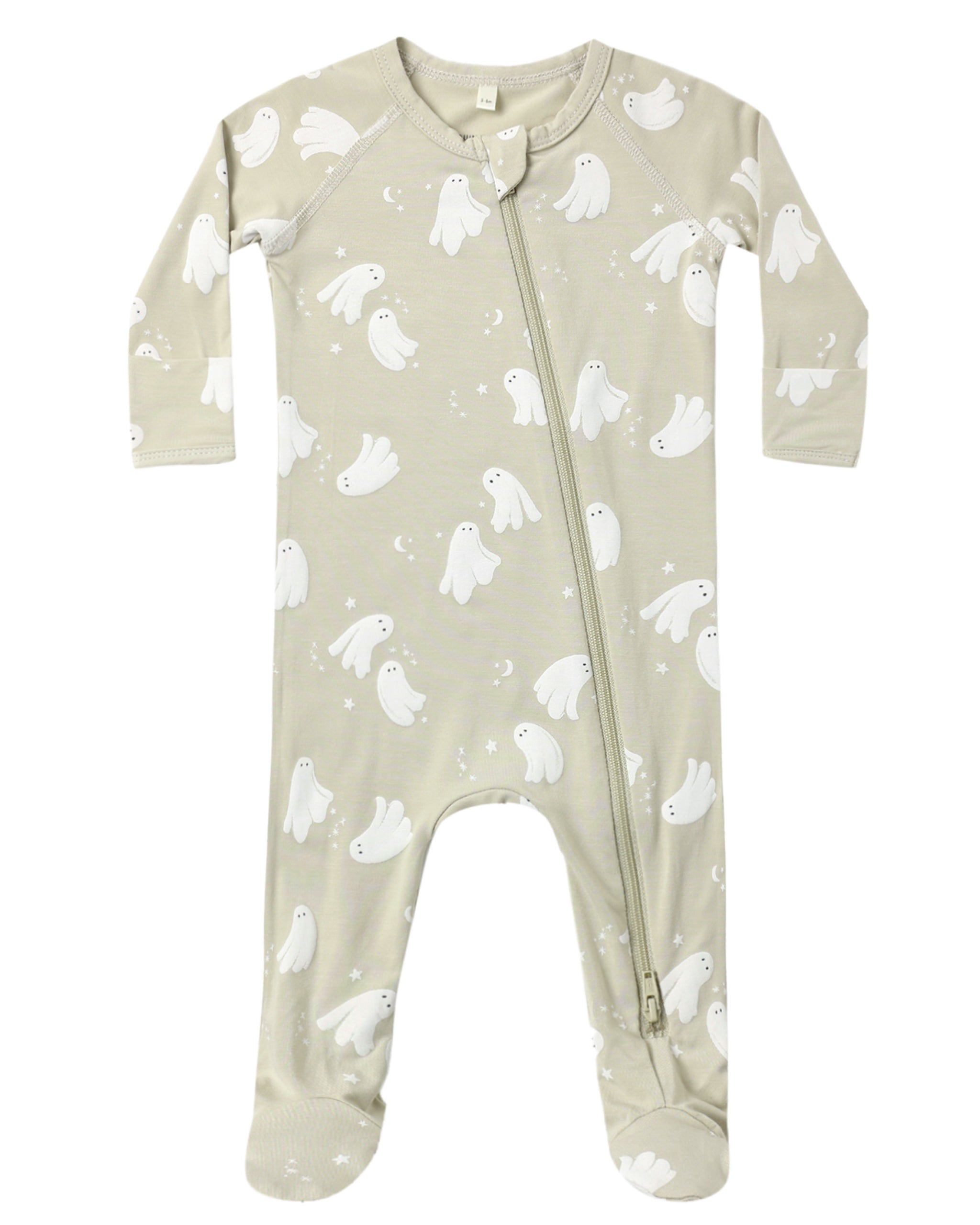 Bamboo Zip Footie Dancing Ghost
