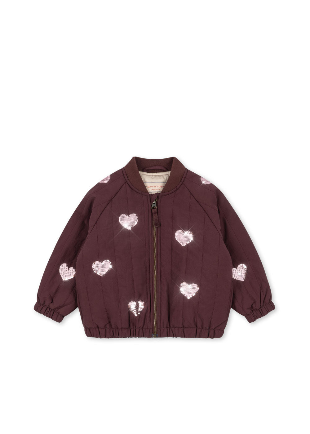 JUNO SEQUIN BOMBER JACKET Decadent Chocolate F26