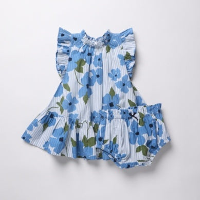 Baby Girls Harper Dress Set- Hibiscus Floral SS26