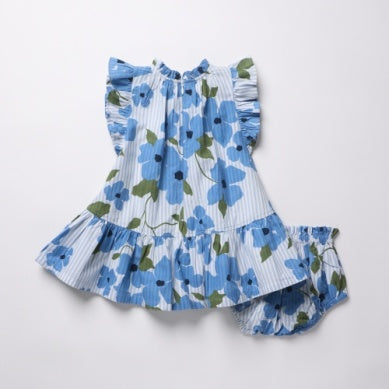 Baby Girls Harper Dress Set- Hibiscus Floral SS26